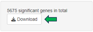 Download selected genes