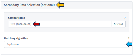Secondary Data Selection