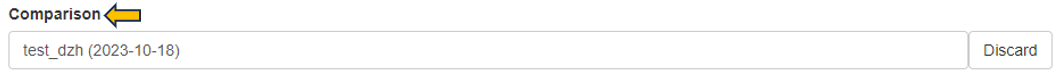 Comparison Selector