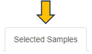 Selected samples panel Selected samples panel
