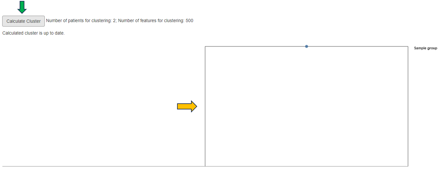 Calculate cluster option Calculate cluster option