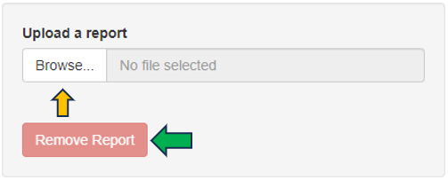 Upload report option Upload report option