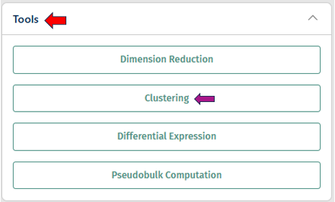 Clustering panel
