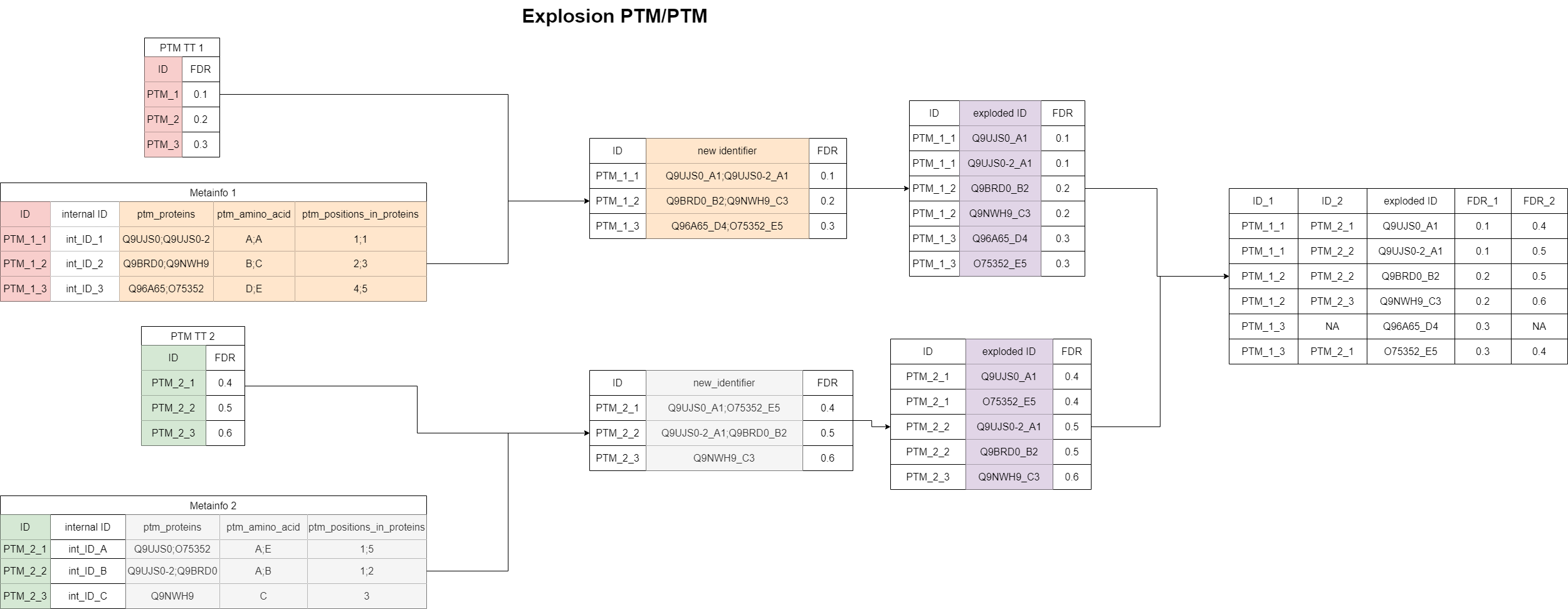 Explosion PTM PTM