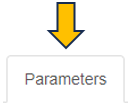 Parameters tab