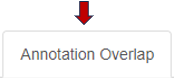 Annotation Overlap panel Annotation Overlap panel