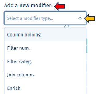 Modifiers